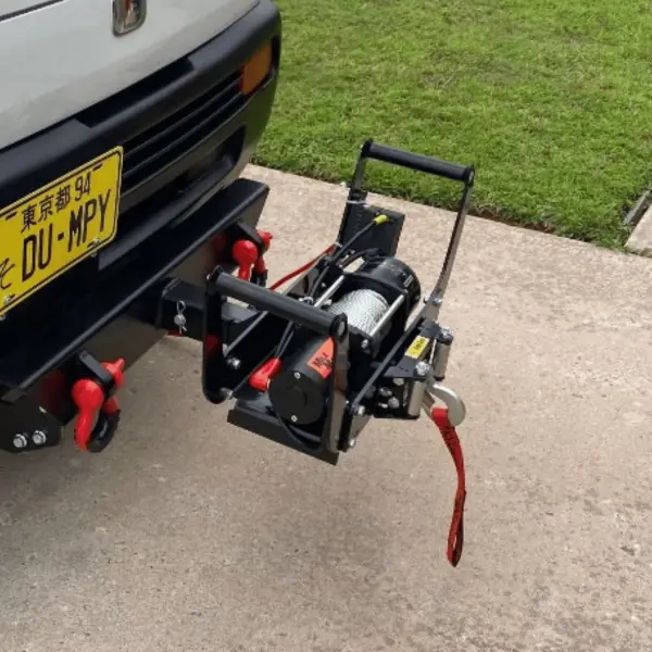 Kei Truck Winch Mount Carriage with Handles