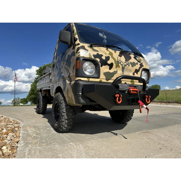 Mitsubishi U42T XPERT Armor Front Bumper with 2" Receiver