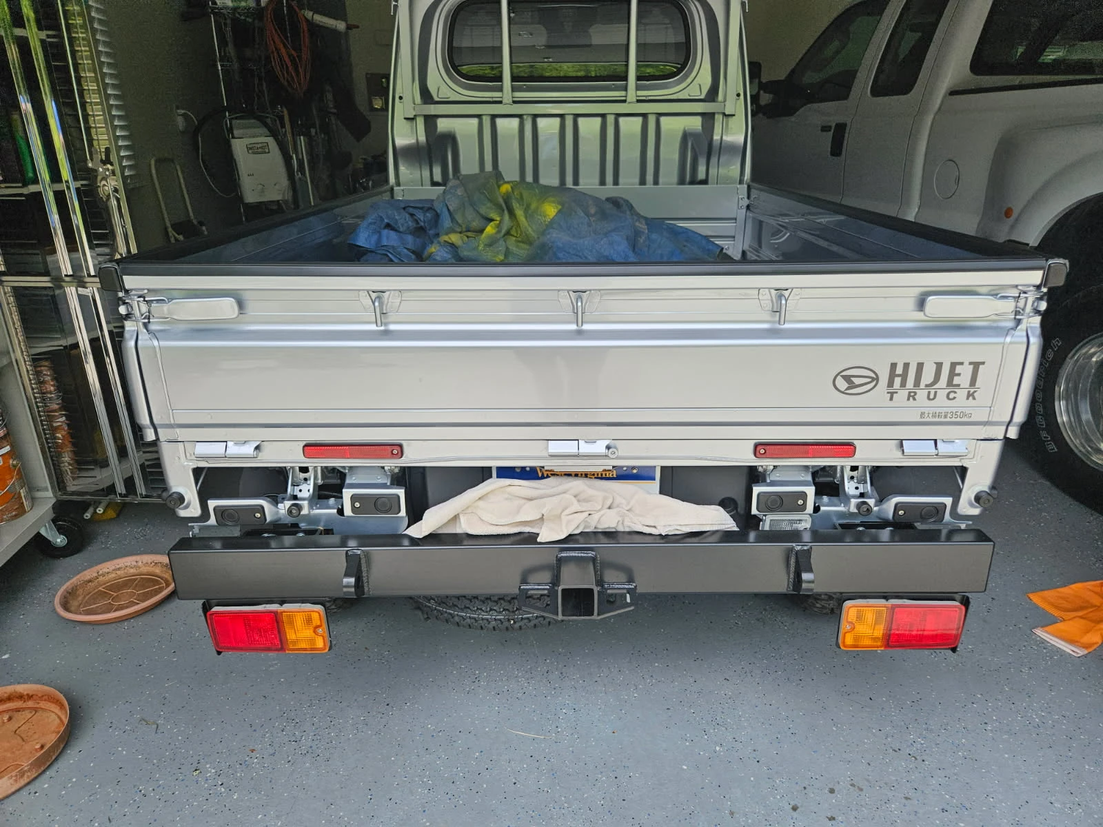 Hijet S510P DUMP Rear Tow Bumper